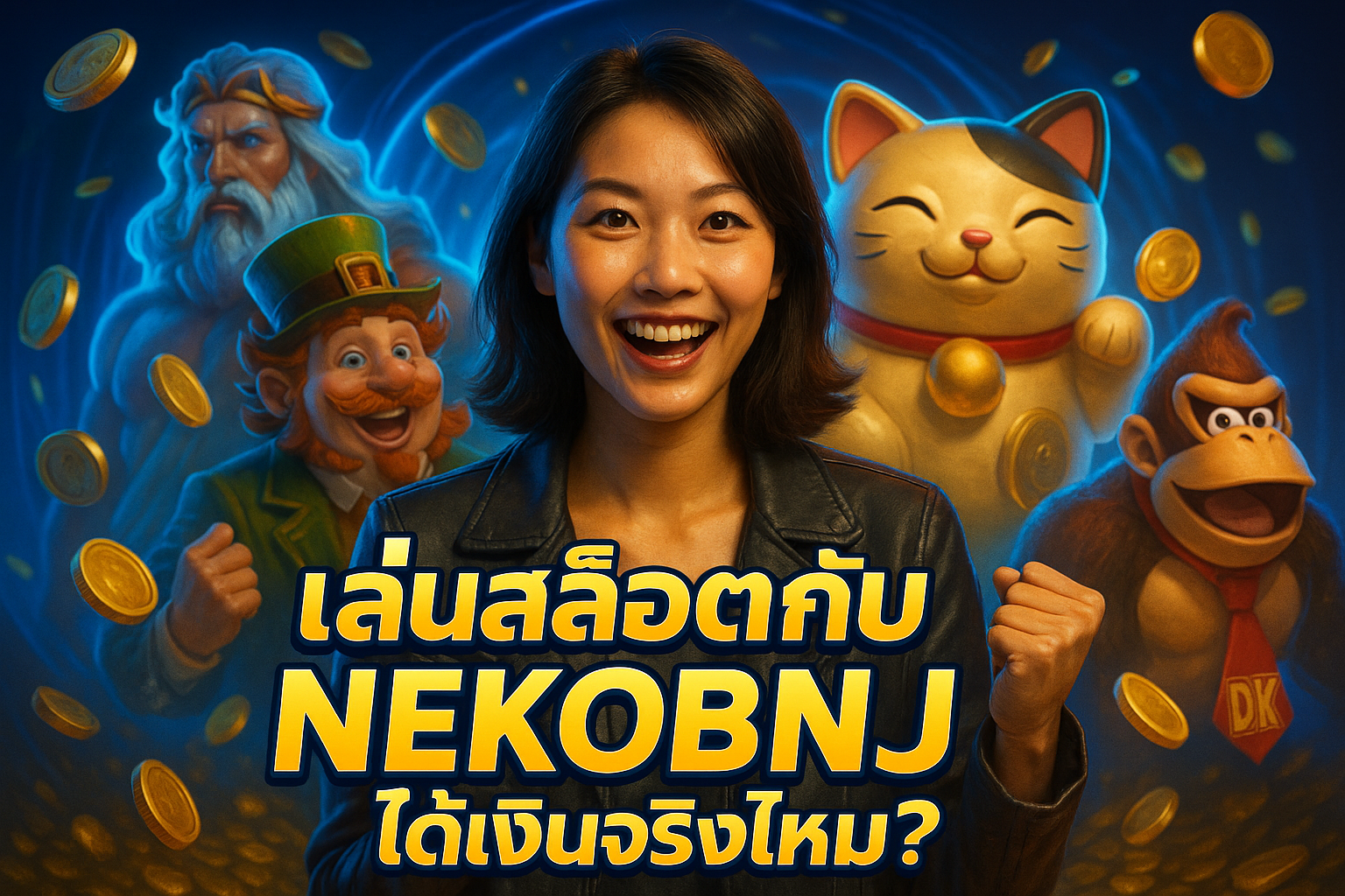 เล่นสล็อตกับ NEKOBNJ ได้เงินจริงไหม?