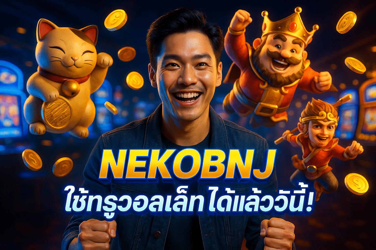 NEKOBNJ ใช้ทรูวอลเล็ทได้แล้ววันนี้!