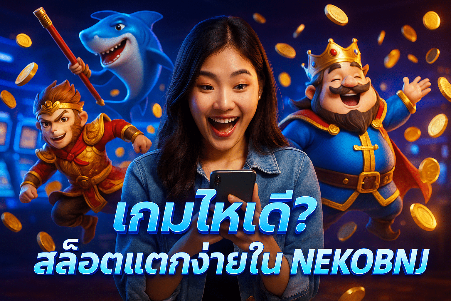เกมไหนดี? สล็อตแตกง่ายใน NEKOBNJ