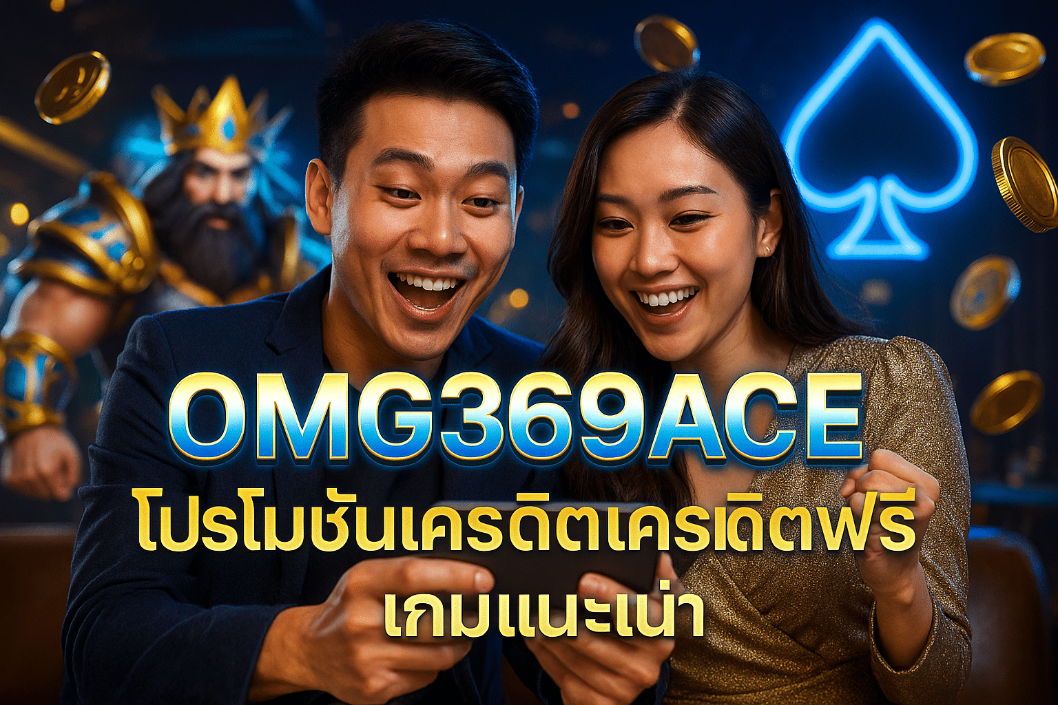 OMG369ACE โปรโมชั่นเครดิตฟรี & เกมแนะนำ