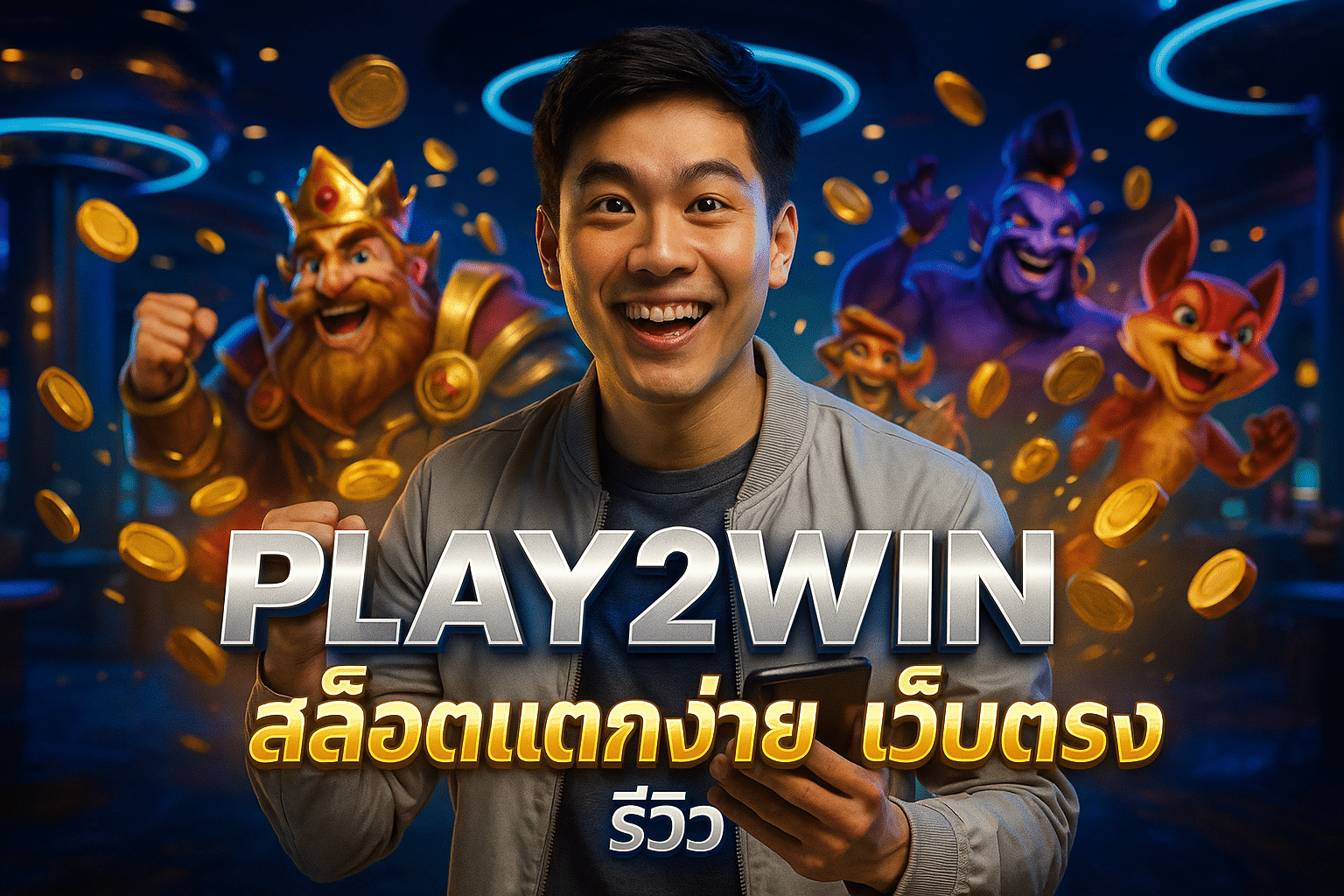 PLAY2WIN สล็อตแตกง่าย เว็บตรง รีวิว