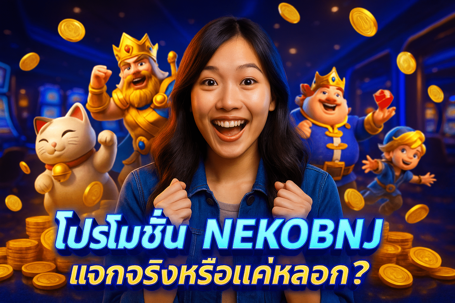 โปรโมชั่น NEKOBNJ แจกจริงหรือแค่หลอก?